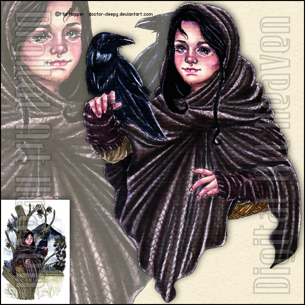 MilbethMorillo-Elder tree and the raven